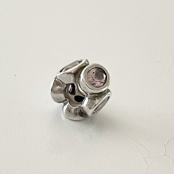 Pandora Pink Oval Lights Charm - Picture 2 of 4